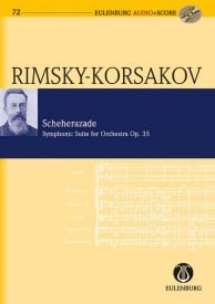 Rimsky-Korsakov: Scheherazade Opus 35 (Study Score + CD) published by Eulenburg